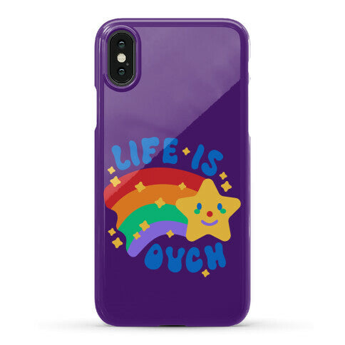 Life Is Ouch Shooting Star Phone Case